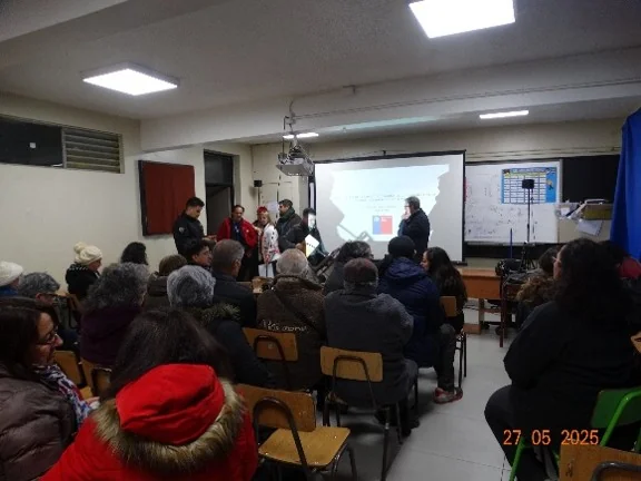 Encuentro comunitario correspondiente al sector Norte.