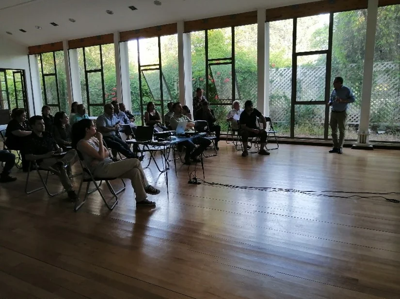 Actividad de revisión de avances del Plan Maestro con participantes del proceso.